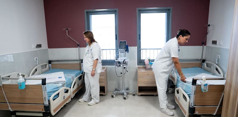 "קופת חולים כללית הקימה ביה''ח בית חולים ממוגן חדש עבור מאושפזי שיקום וגריאטריה / צילום: כללית" "קופת חולים כללית הקימה ביה''ח בית חולים ממוגן חדש עבור מאושפזי שיקום וגריאטריה / צילום: כללית"