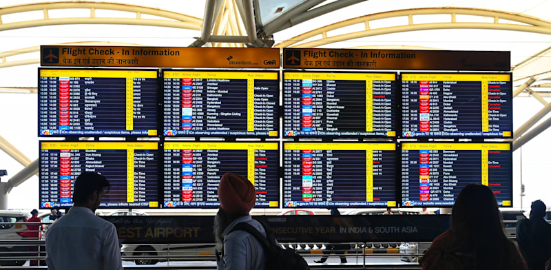 ביטולים ועיכובים בטיסות בהודו, בעקבות המלחמה / צילום: Reuters, IMAGO/Hindustan
