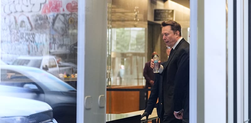 "אילון מאסק בבית המשפט, לפני כשבוע / צילום: ap, Godofredo A. Vásquez"