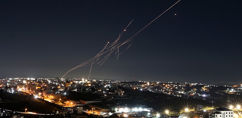 "כיפת ברזל. חוד החנית בהגנה אווירית / צילום: Reuters, Wisam Hashlamoun"