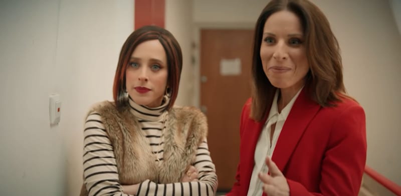 "הילה קורח וליאת הר לב בקמפיין בנק הפועלים / צילום: צילום מסך"