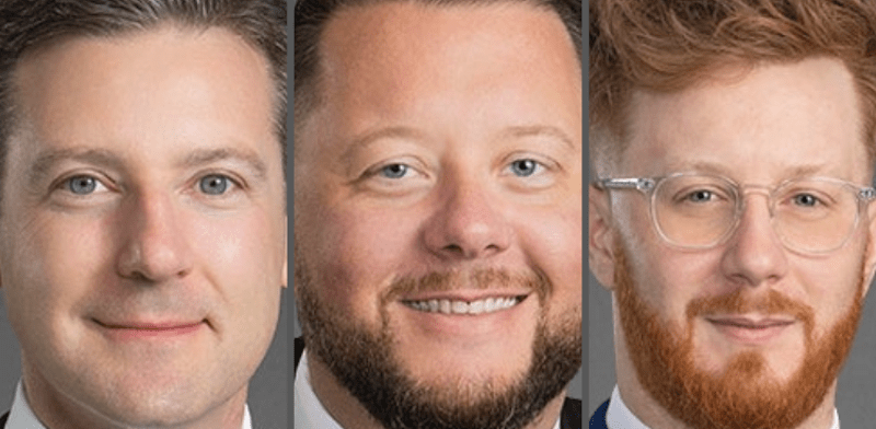 Danny Tobey, Sean Fulton & Coran Darling credit: DLA Piper