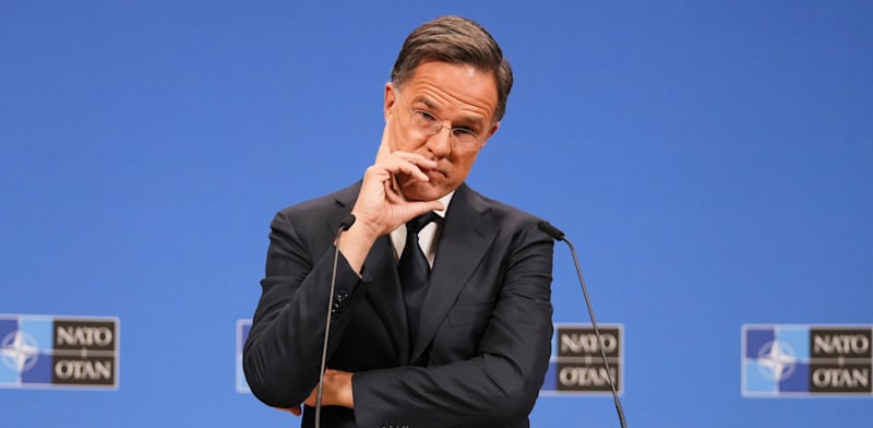 "מארק רוטה, מזכ''ל נאט''ו / צילום: ap, Virginia Mayo"