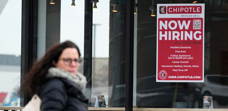 שלט דרושים במסעדה בארה''ב (ארכיון) / צילום: ap, Nam Y. Huh