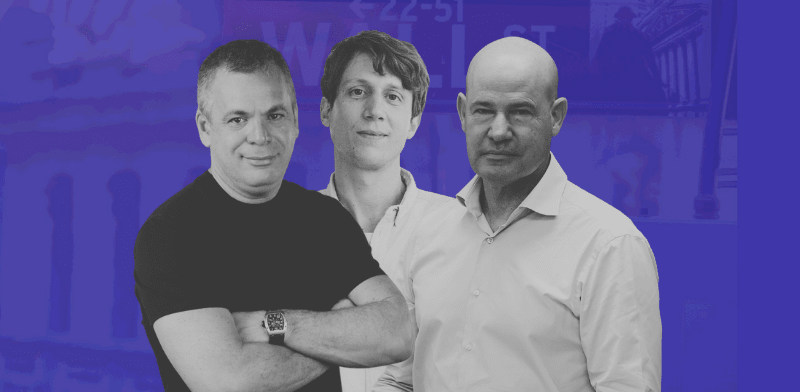 "אבישי אברהמי, עידו גל, יהוא עופר / צילום: שלומי יוסף, קרן הברברג, אלן צצקין"