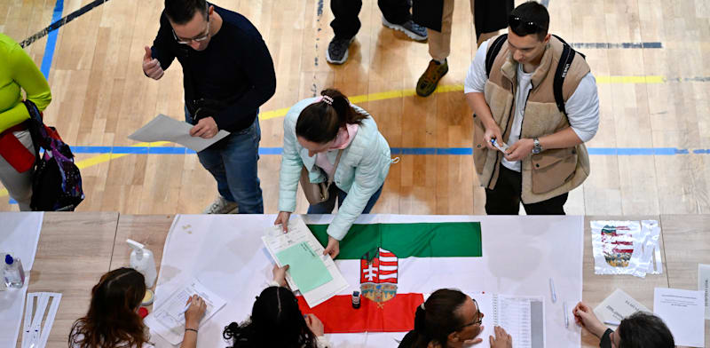 יום בחירות בהונגריה / צילום: ap, Denes Erdos