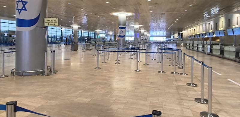 נתב''ג ריק בזמן המלחמה עם איראן, תחילת אפריל / צילום: פביו טרופה