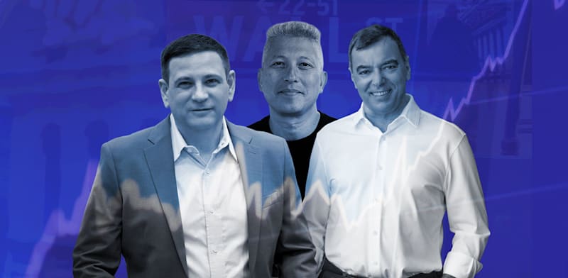 "אמנון שעשוע, בני אפשטיין, אמיר פנוש / צילום: עומר הכהן, יח''צ, נטי לוי"