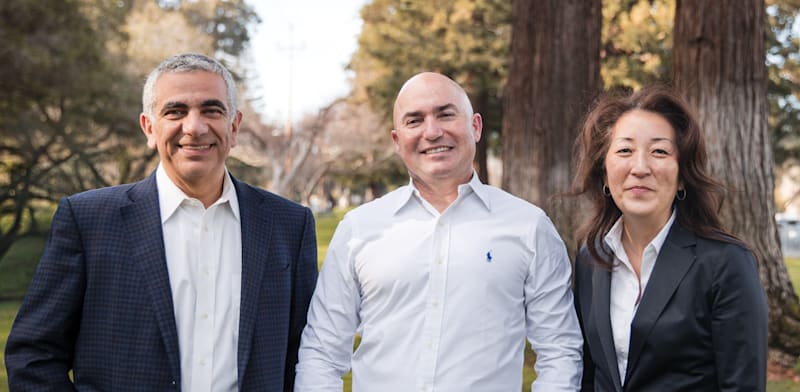 Majestic Labs founders Ofer Shacham, Sha Rabii and Masumi Reynders credit: PR