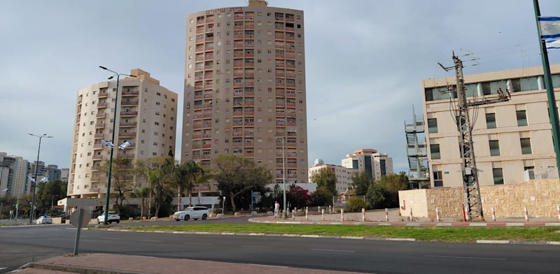 "מגדל ''בית שיאים'' בבאר שבע / צילום: יובל ניסני"