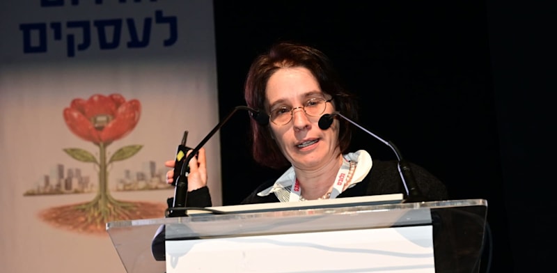 "אלונה בר און, מו''ל גלובס, בוועידת הדרום לעסקים / צילום: שלומי יוסף, תמר מצפי"