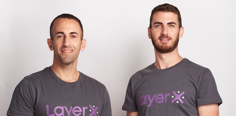 "מייסדי LayerX, דוד ויסברוד ואור אשד / צילום: LayerX"