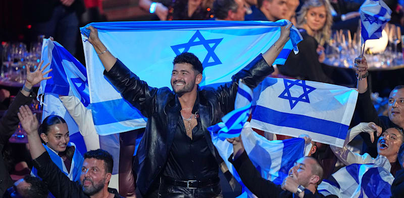 נועם בתן הגיע למקום השני באירוויזיון / צילום: ap, Martin Meissner
