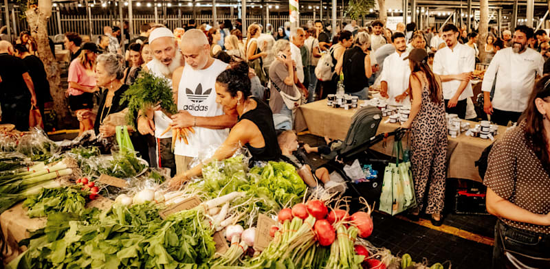 "שוק האיכרים בפשפשים / צילום:  דימה חבר"