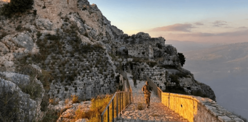 החל מבצע ברכס הבופור / צילום: דובר צה''ל