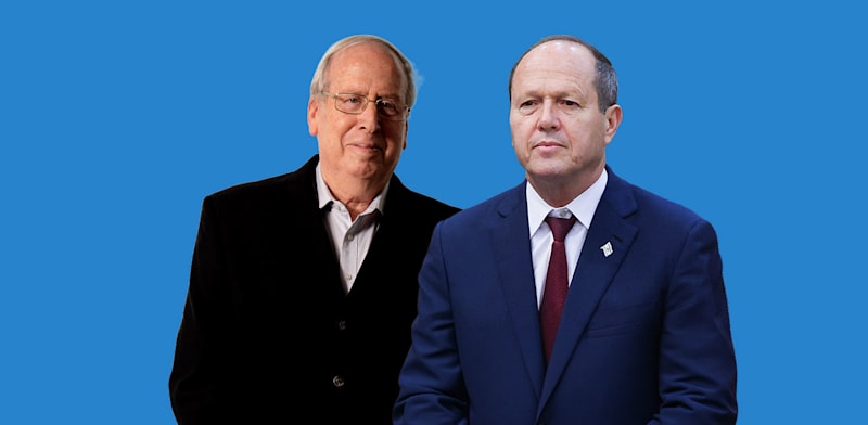 "ניר ברקת וצבי סטפק / צילום: נעם מושקוביץ-דוברות הכנסת, איל יצהר"