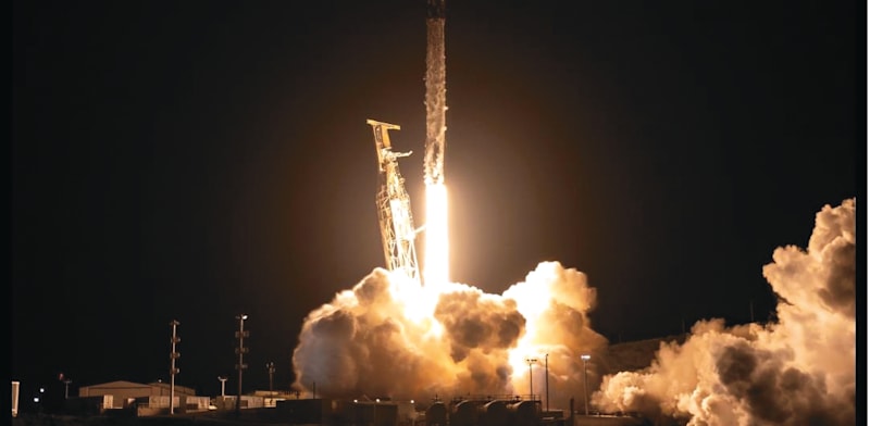 שיגור לווין של SPACEX / צילום: SPACEX