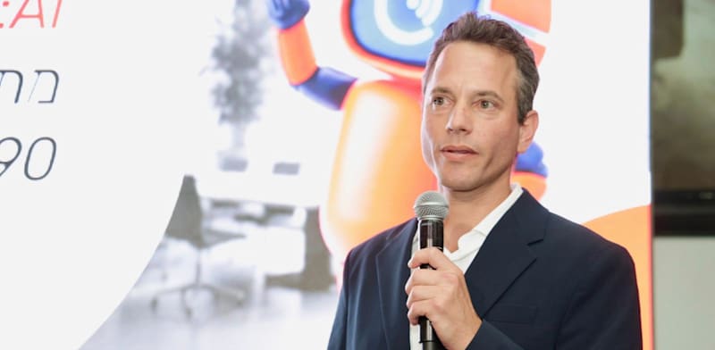 "ניצן גוטמן, מייסד ומנכ''ל Voicenter, בכנס TECH IL של גלובס / צילום: ניב קנטור"