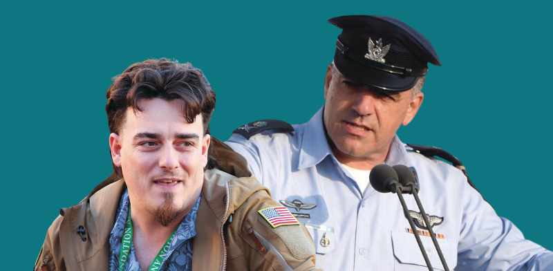 "אלוף (מיל') עמיקם נורקין, לשעבר מפקד חיל האוויר, ופאלמר לאקי, מייסד אנדוריל / צילום: חיים הורנשטיין"