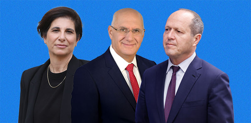 "ניר ברקת, דורון כהן, מיכל כהן / צילום: מארק ישראל סלם - ''ג'רוזלם פוסט'', כדיה לוי, אבי אוחיון - לע''מ"