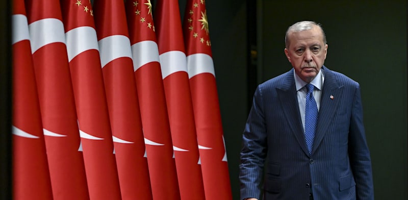 "נשיא טורקיה רג'פ טאייפ ארדואן / צילום: Reuters, Anadolu"