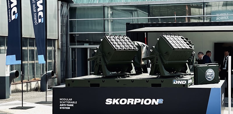 "מערכת המיקוש SKORPION2 של DND / צילום: DND"