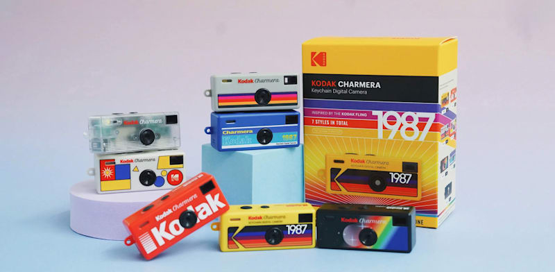 "המצלמה הנוסטלגית kodak chamera שהוציאה קודאק ב־2026 / צילום: אתר החברה"