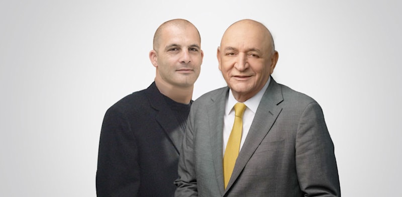 "יצחק תשובה וצחי נחמיאס / צילום: יונתן בלום, ורד"