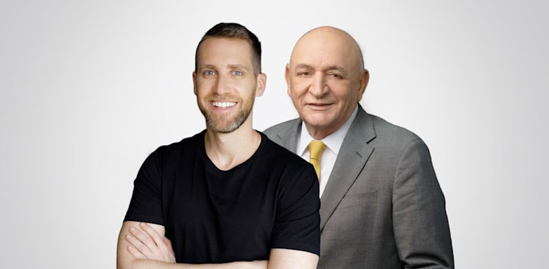 "יצחק תשובה ואסף רפפורט / צילום: יונתן בלום, עומר הכהן"