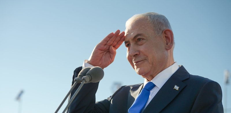 Prime Minister Benjamin Netanyahu credit: GPO Maayan Toaf