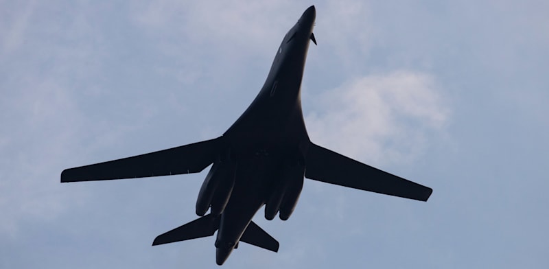 B-1B Lancer / צילום: ap, Alex Brandon