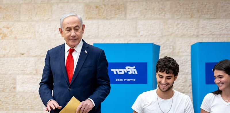"רה''מ בנימין נתניהו בפריימריז הליכוד / צילום: חיים גולדברג/פלאש90"