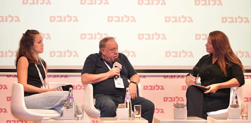 שמואל דונרשטיין ומאיה דונרשטיין-יתיר, בפאנל משותף / צילום: כדיה לוי