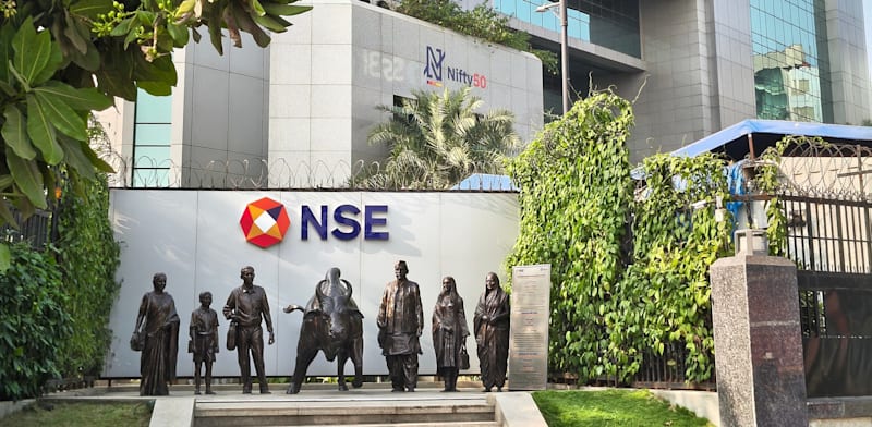 "בניין ה־NSE, הבורסה הגדולה בהודו / צילום: Shutterstock"