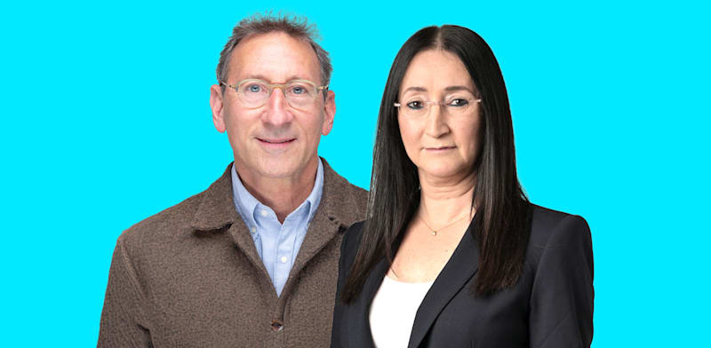 ד''ר ענת כהן דייג, מנכ''לית הקרן וסמואל מועד, יו''ר הקרן / צילום: יוסי צבקר, יח''צ