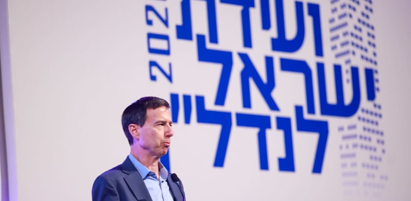 "חנן פרידמן, מנכ''ל בנק לאומי, בערב הפתיחה של ועידת ישראל לנדל''ן / צילום: שלומי יוסף"