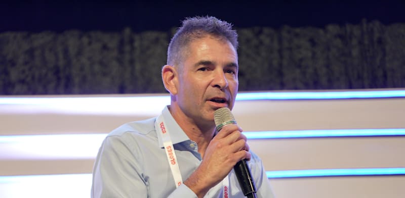 "חי גאליס, מנכ''ל ביג מרכזי קניות, בוועידת ישראל לנדל''ן / צילום: כדיה לוי"