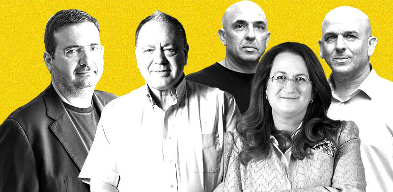 "האחים אמיר, דנה עזריאלי, שמואל דונרשטיין ועופר ינאי / צילום: יונתן בלום, אריק סולטן, איל יצהר, אבישג שאר ישוב"