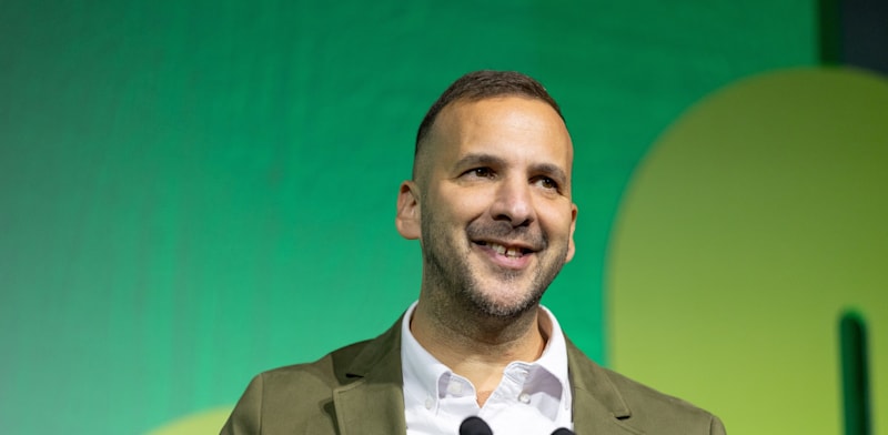 זאק פולנסקי, מנהיג מפלגת ''הירוקים'' הבריטית / צילום: Reuters