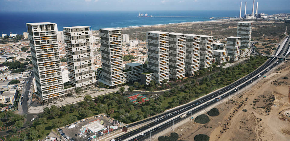 תוכנית הותמ''ל בגבעת אולגה / צילום: משרד ערן מבל ארכיטקטורה ובינוי ערים