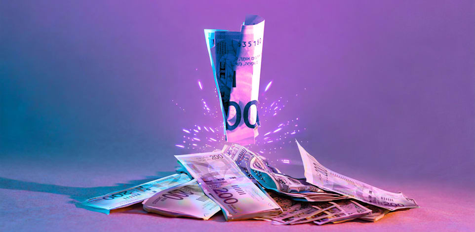 השקל מתחזק מול הדולר / אילוסטרציה: טלי בוגדנובסקי (נוצר בעזרת adobe firefly)