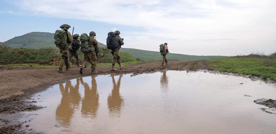 חיילי מילואים בצפון / צילום: דובר צה''ל