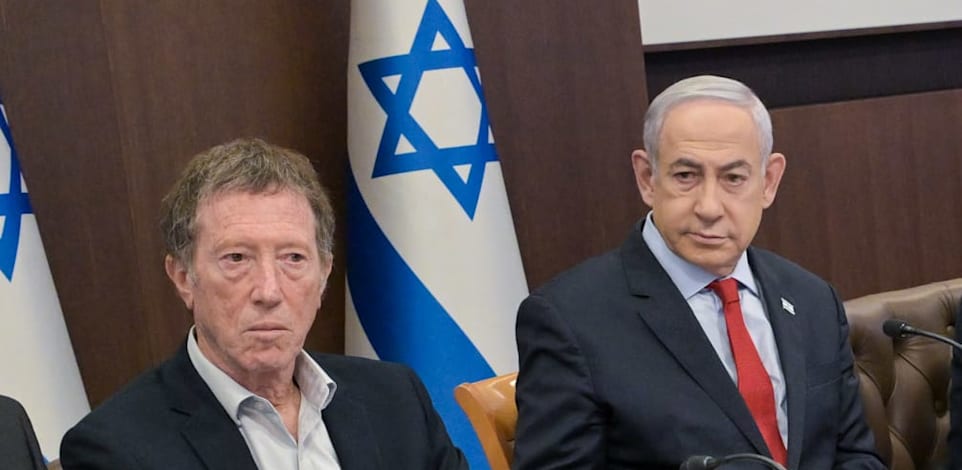 רה''מ בנימין נתניהו ואבי שמחון / צילום: קובי גדעון-לע''מ