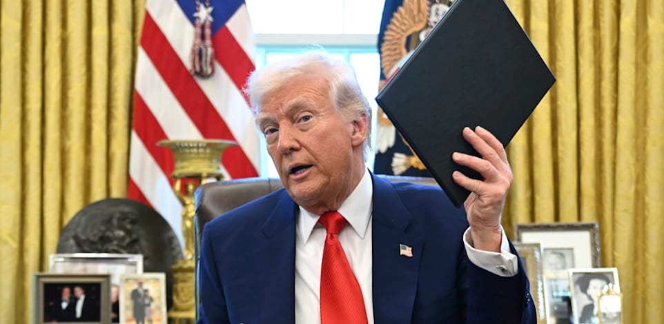 נשיא ארה''ב, דונלד טראמפ / צילום: ap, Uncredited