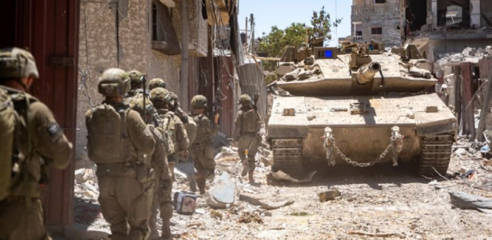 חיילי צה''ל ברצועת עזה / צילום: דובר צה''ל