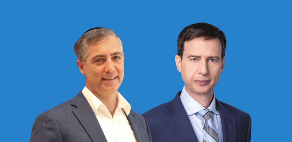 מנכ''ל בנק לאומי חנן פרידמן וספי זינגר, רשות ני''ע / צילום: אורן דאי, שלומי יוסף