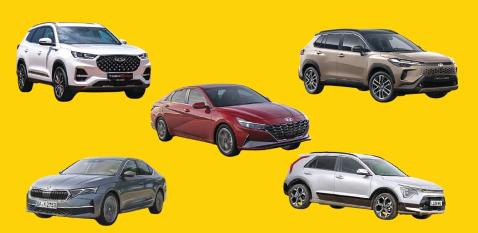 דגמים בולטים בציי הרכב / צילום: יח''צ