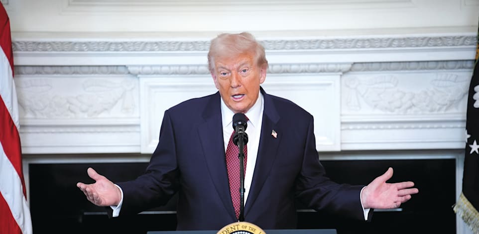 נשיא ארה''ב, דונלד טראמפ / צילום: Reuters, Lev Radin/Si