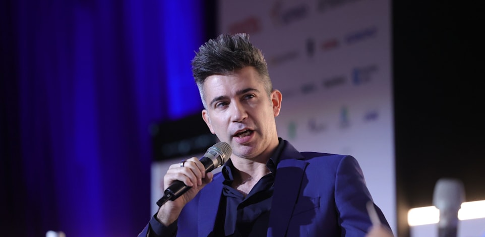 יבגני דיברוב בוועידת ישראל / צילום: שלומי יוסף