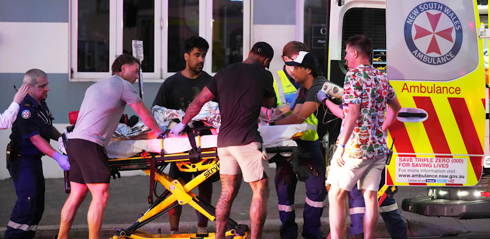 זירת הפיגוע בסידני, אוסטרליה / צילום: ap, Mark Baker